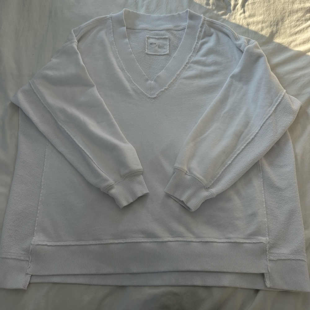 Aerie Oversized White Sweater